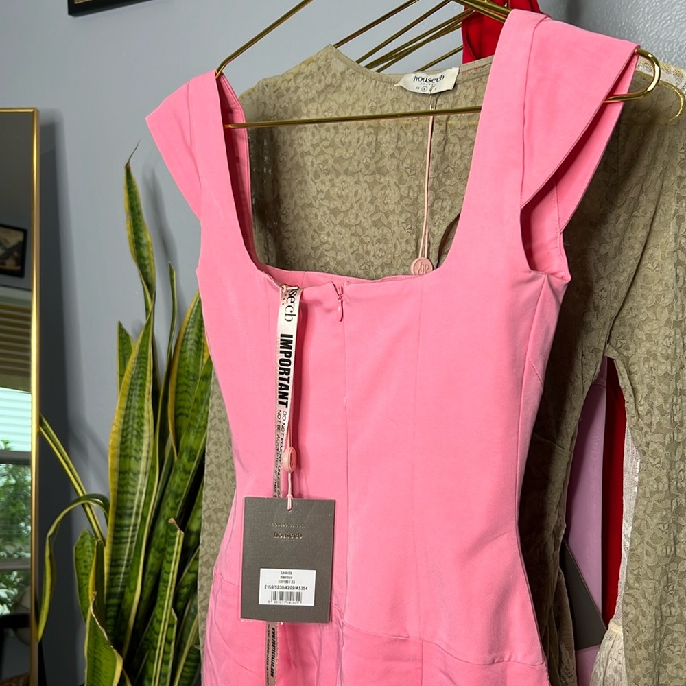 HOUSE OF CB 'Leonida' French Pink Corset Mini Dress NWT - Picture 9 of 9